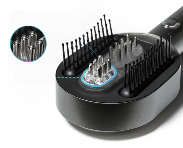 KLUG Scalp Therapy Massager, Satin Gray, 1 unit
