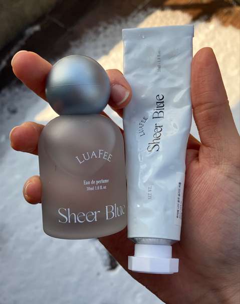 Luafee Luape Solid Perfume Sheer Blue