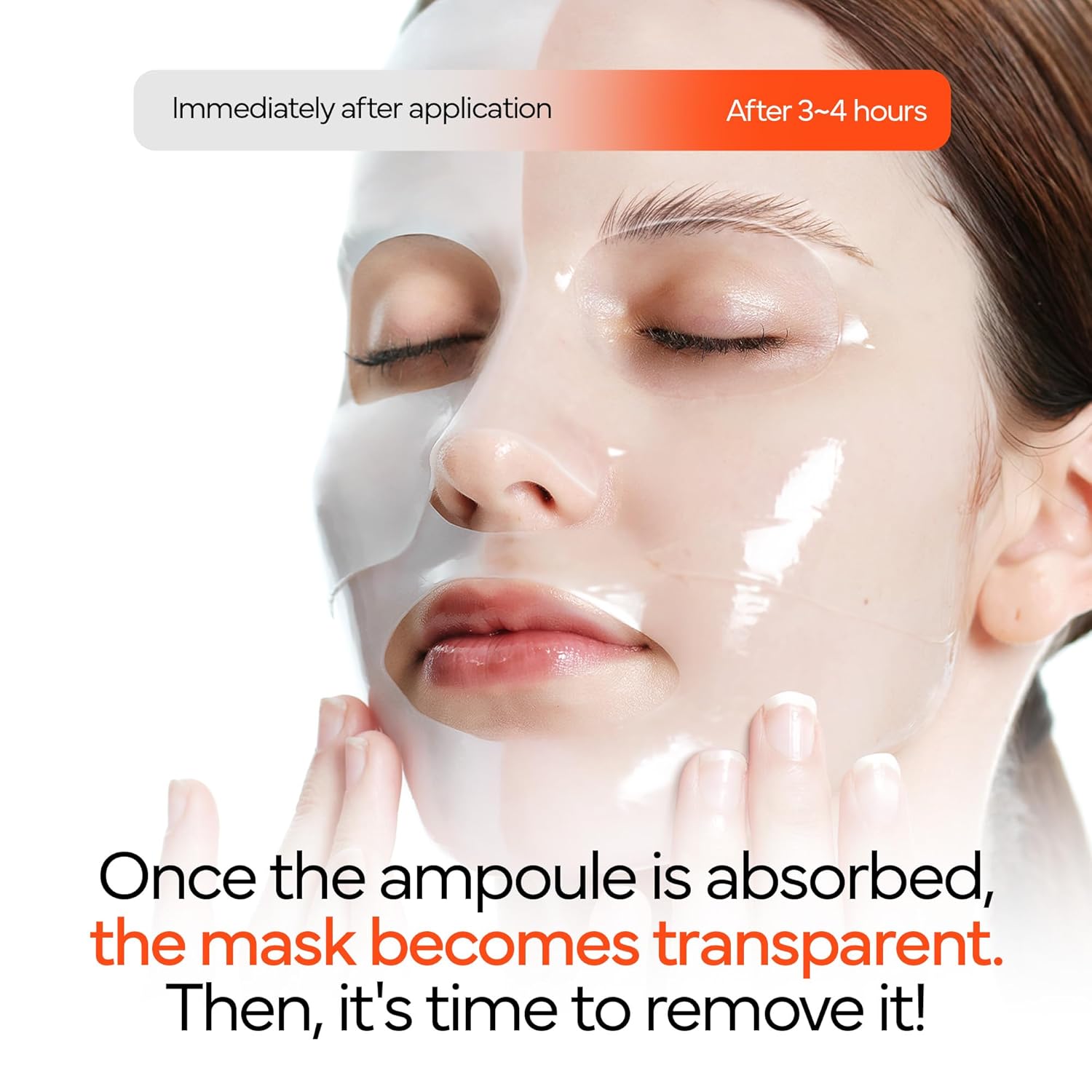 Ivoskin Collagen Jelly Hydro-Bomb Plump Mask – 4-Pack Hydrating & Firming Face Masks with 670,000 ppm Collagen