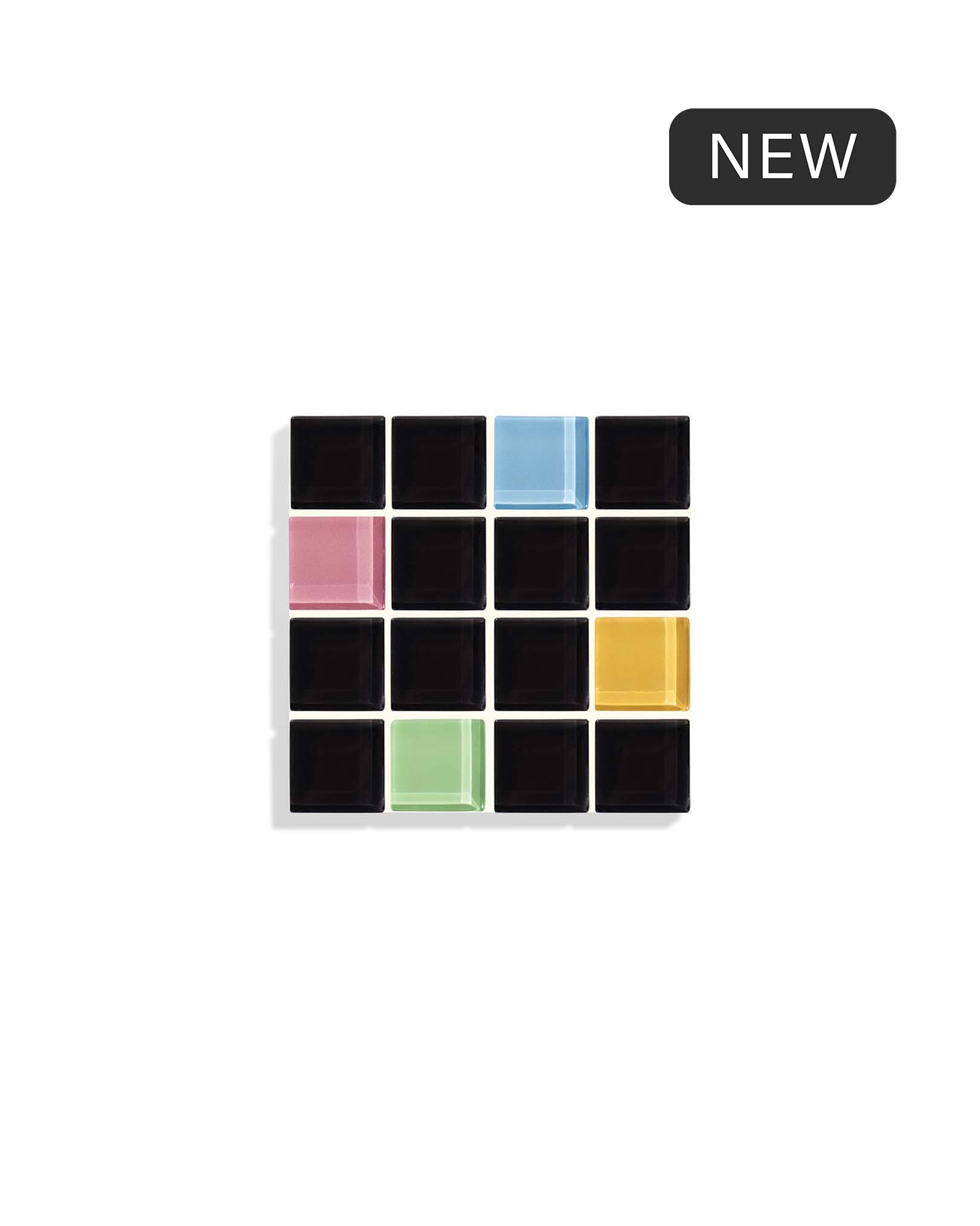 GLASS TILE COASTER - Randomness - Option 5
