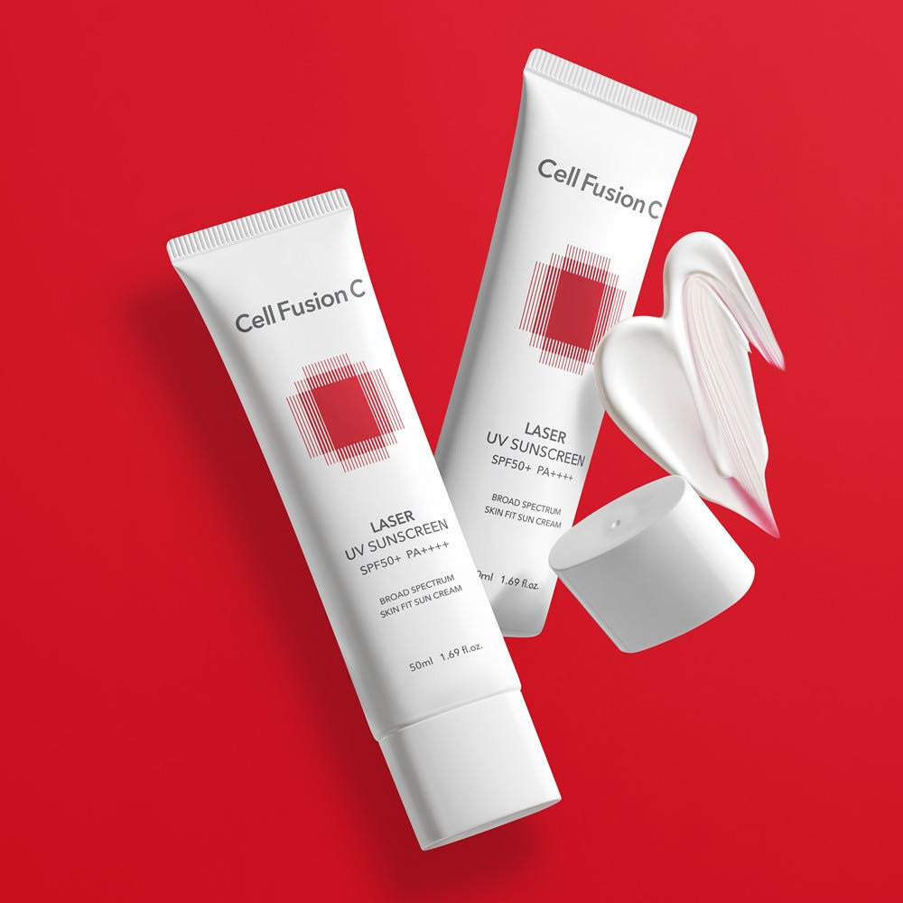 Cellfusion C Laser UV Sunscreen 50ml+50ml SPF50+ PA++++ / Daily low-irritation derma sunscreen