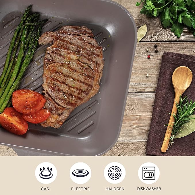 Eela 11" Square Grill Pan