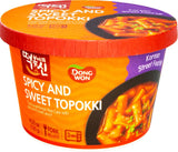 Dong Won Sweet & Spicy Sauce Tokbokki In Cup, 4.23 Ounces (Pack Of 3)