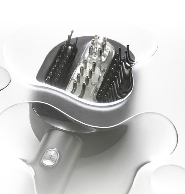 KLUG Scalp Therapy Massager, Satin Gray, 1 unit