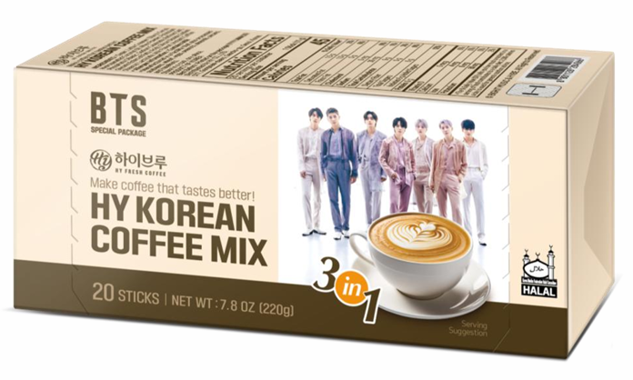BTS Korean Coffee Mix (20 Sticks)