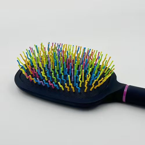 Marcella Candy Brush Rainbow Comb Rainbow Comb Cushion with Scalp Protection Massage Function