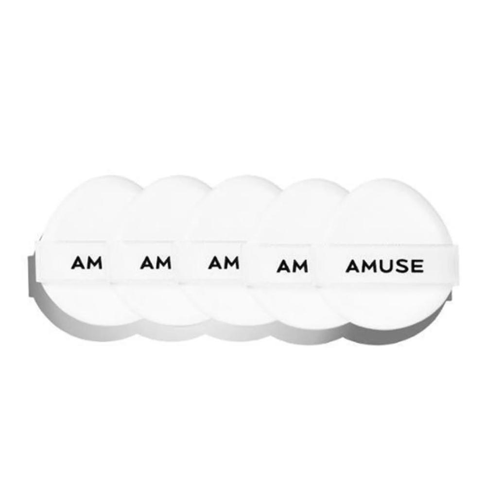 AMUSE Ceramic Skin Perfector Cushion Puff 5P - KBEAUTY X