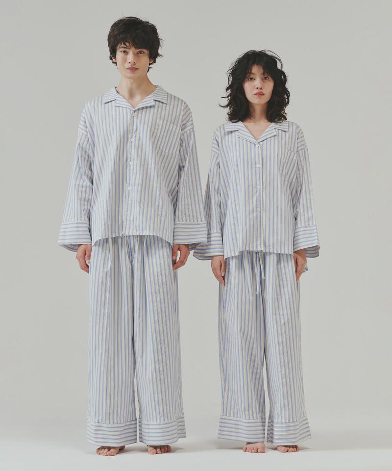 Dormitory Season Stripe Pajama Blue Moon