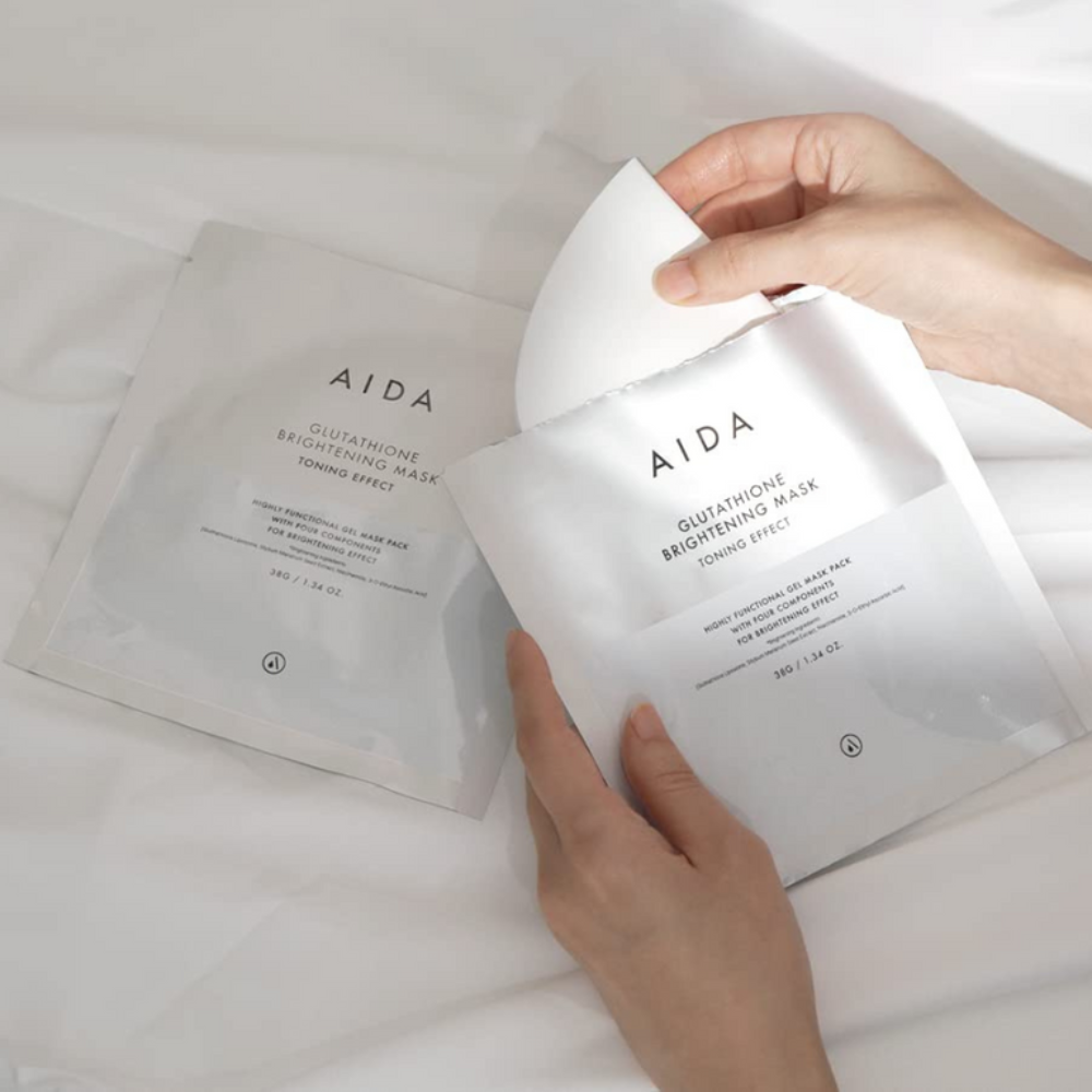 AIDA Glutathione Brightening Mask-Toning Effect Sheet 4ea