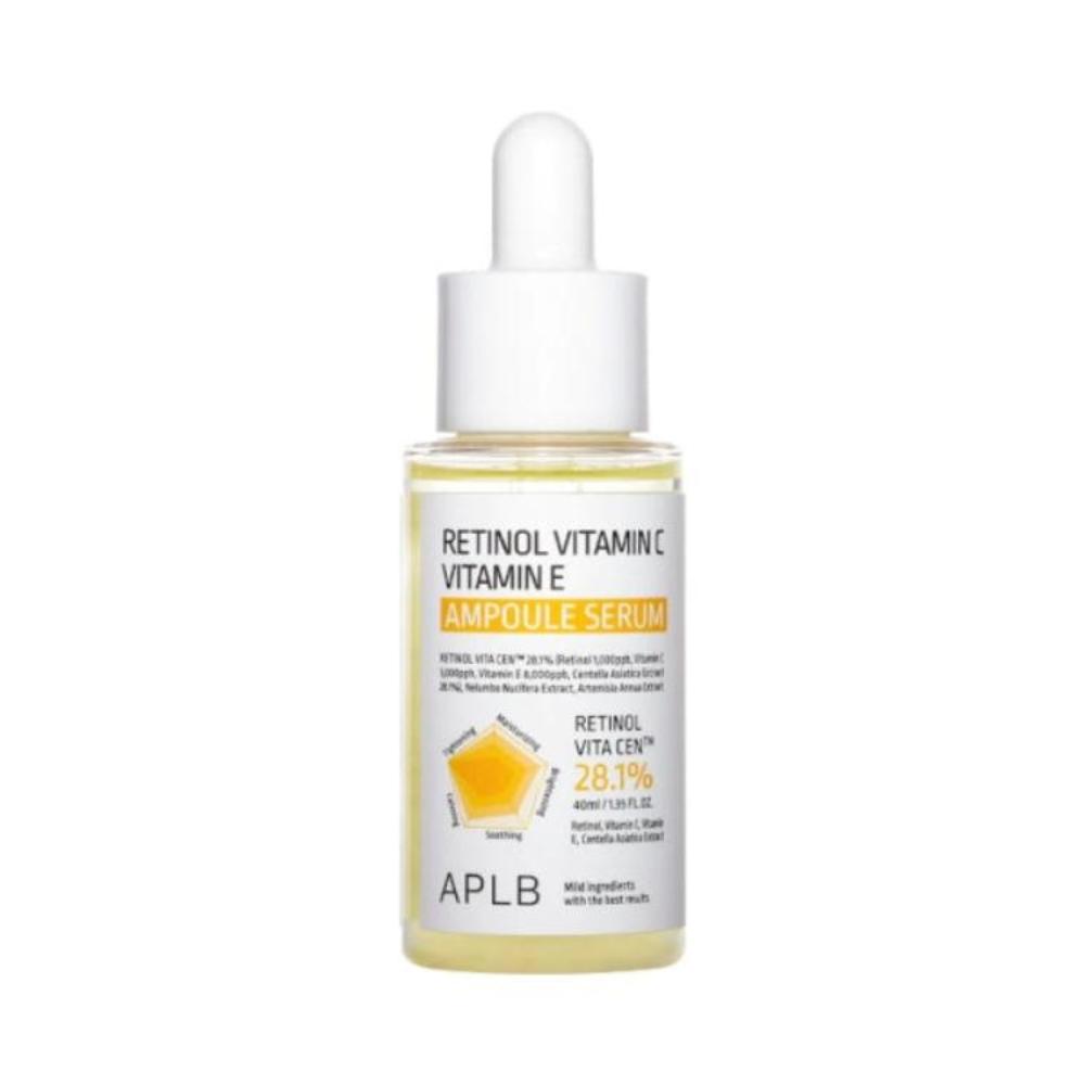 APLB Retinol Vitamin C Vitamin E Ampoule Serum 40ml - KBEAUTY X