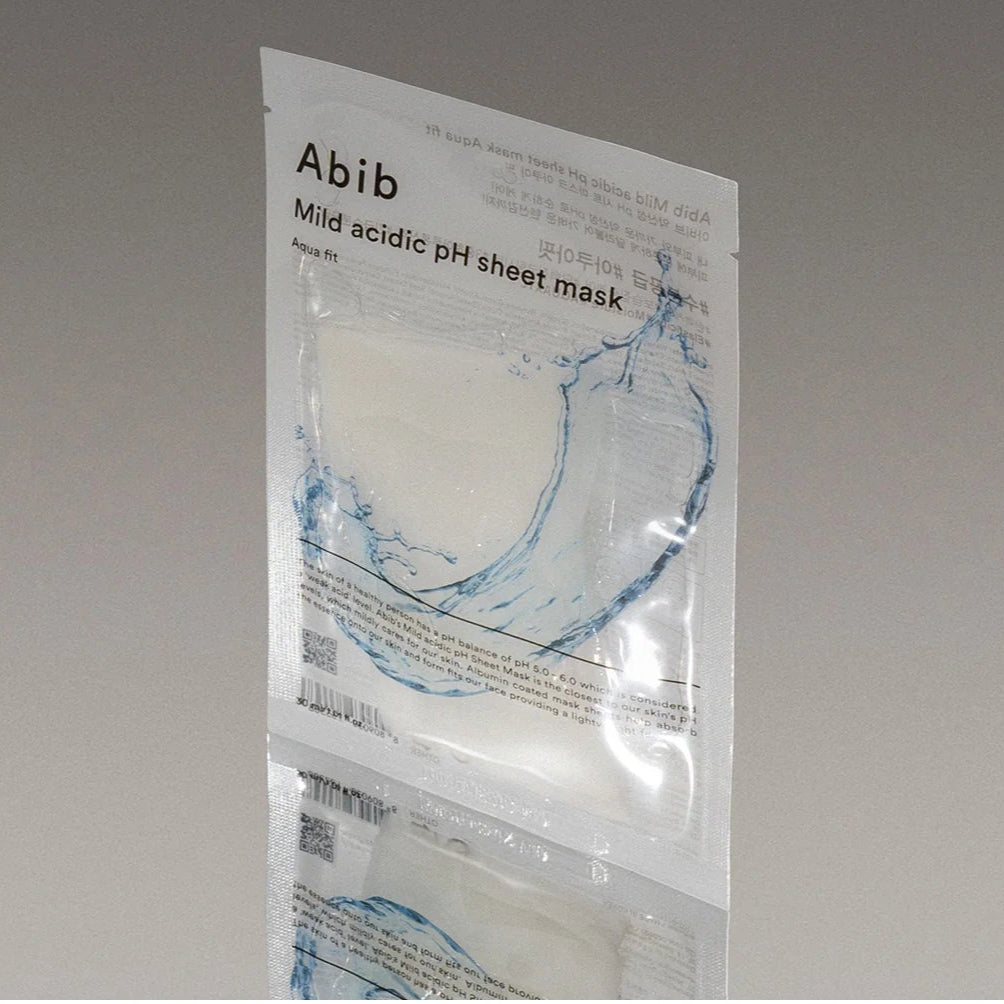 Abib Mild acidic pH sheet mask Aqua fit 30ml