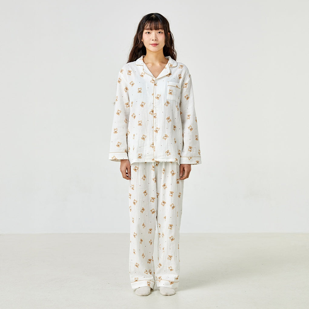 All Day Yorumyeon Long Sleeve Four Seasons Pajamas