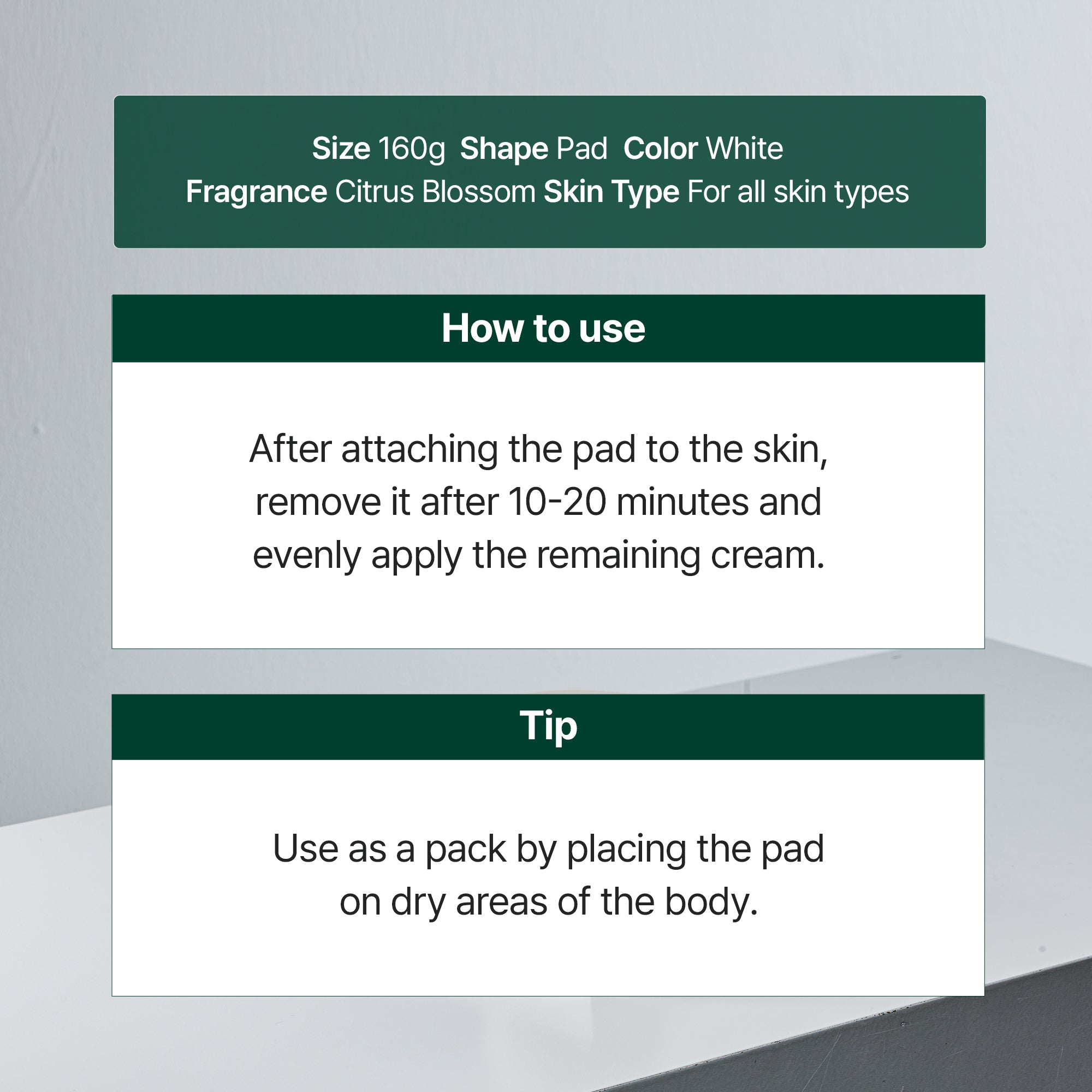 Cerafit Time Energy Up Cream Pad