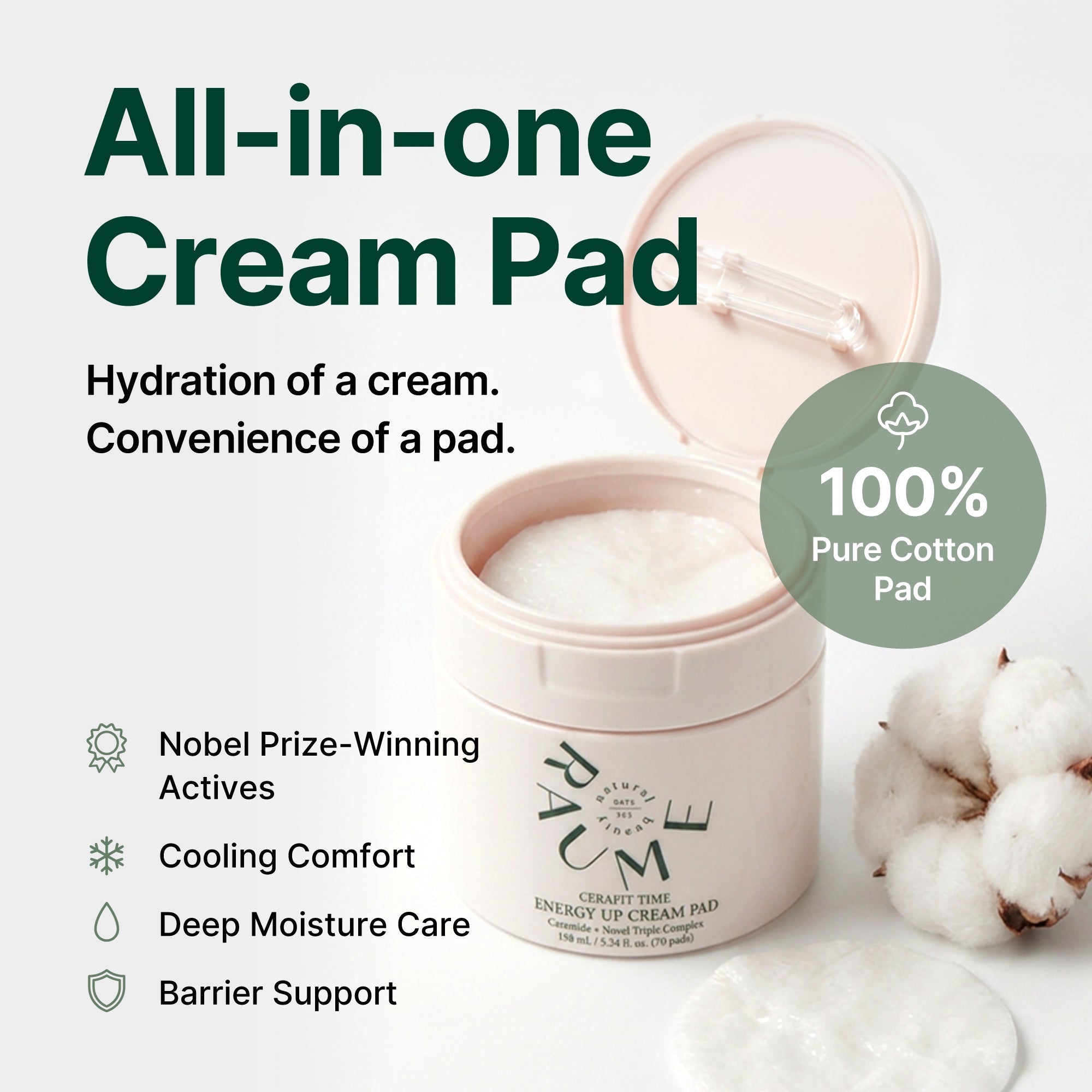 Cerafit Time Energy Up Cream Pad