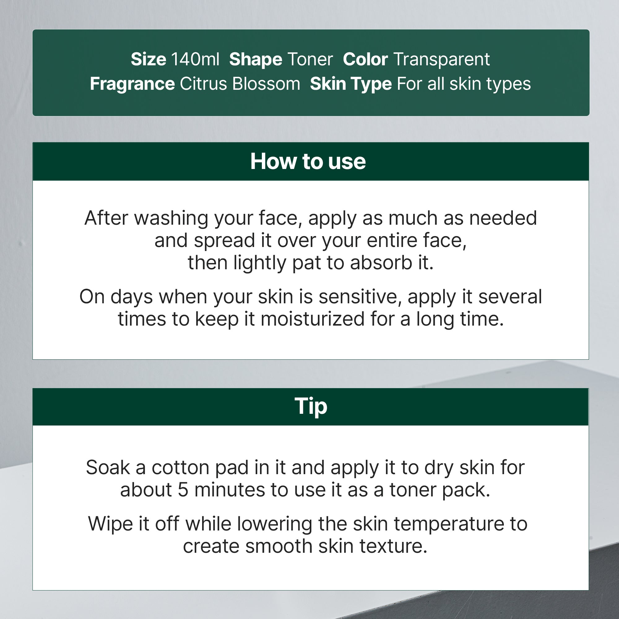 Cerafit Time Intense Toner