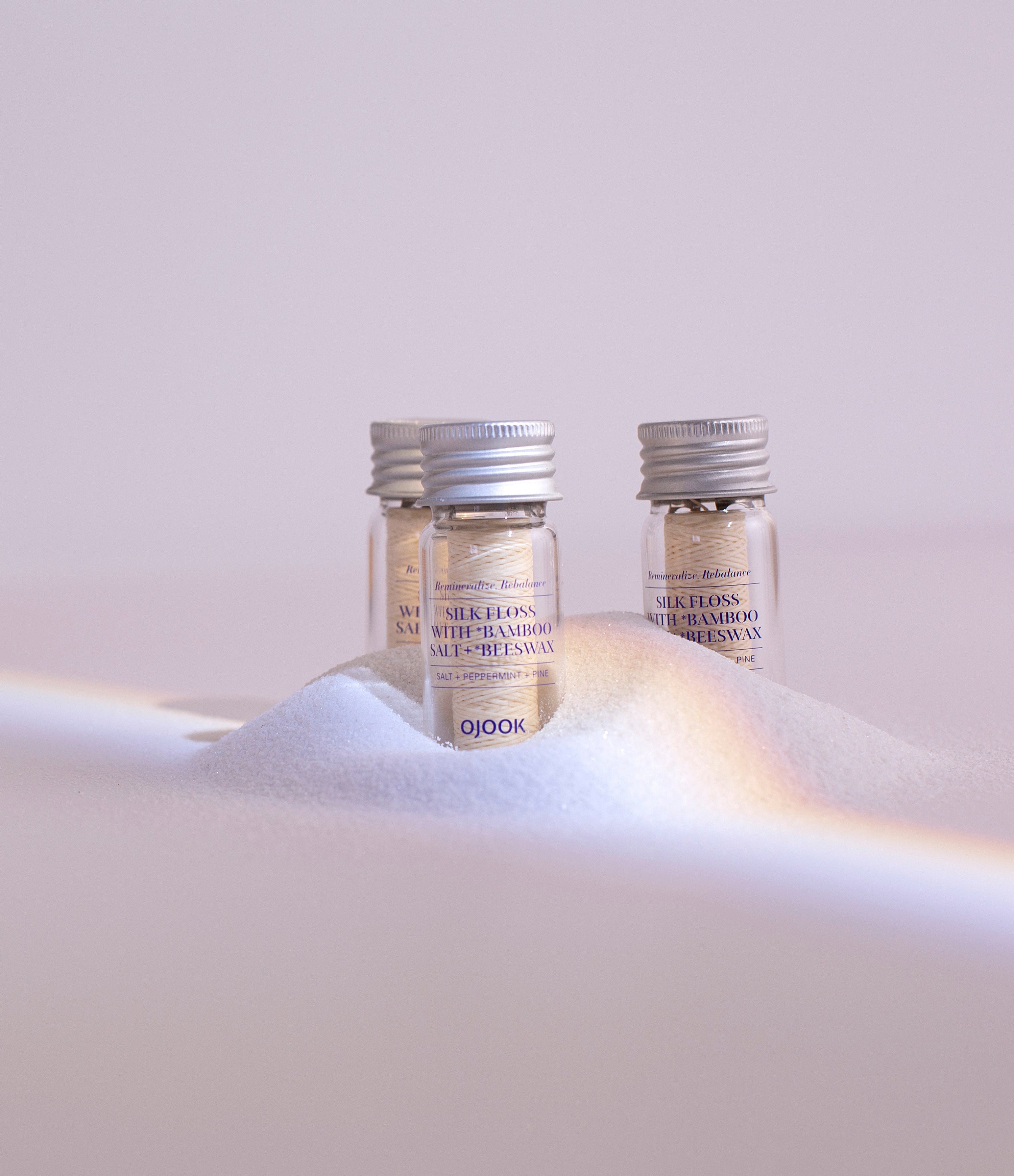 Bamboo Salt Silk Floss with Beeswax