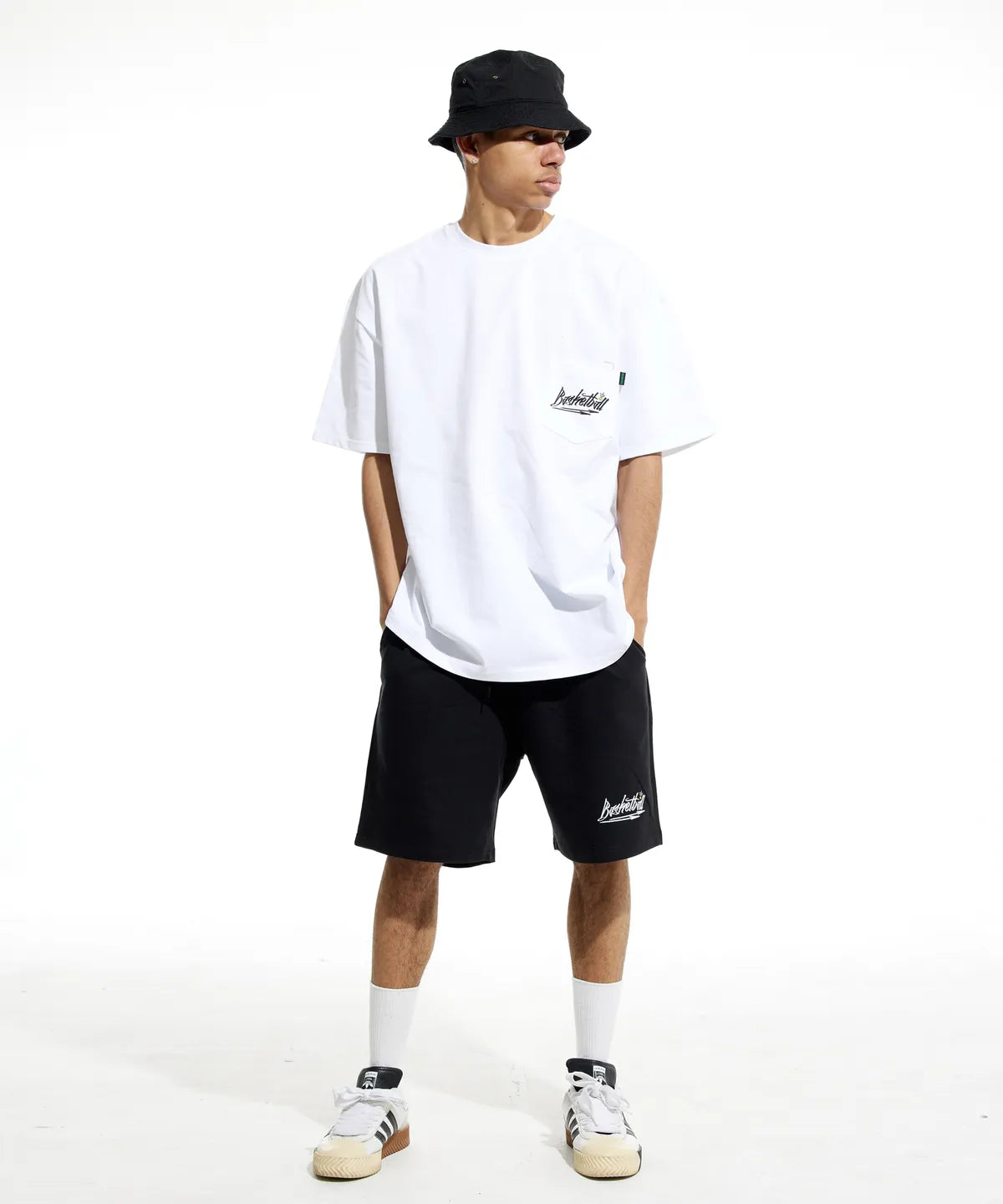 Basketball Overfit Heavyweight Pocket Short Sleeve T-Shirt