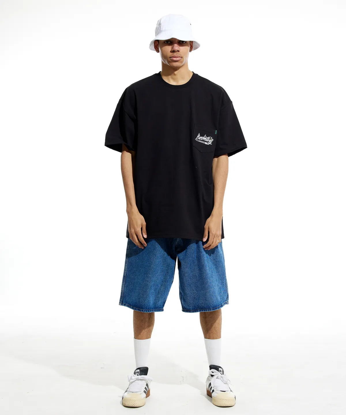 Basketball Overfit Heavyweight Pocket Short Sleeve T-Shirt