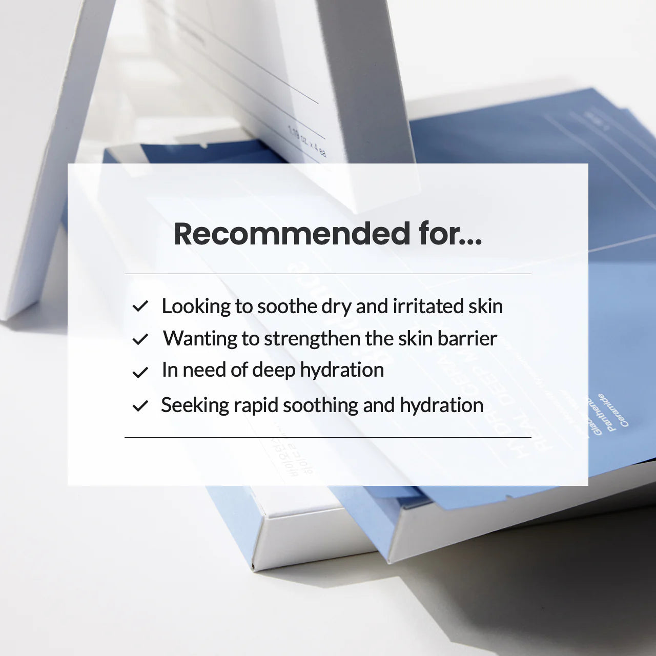 Biodance Hydro Cera-Nol Real Deep Mask Sheet 4P