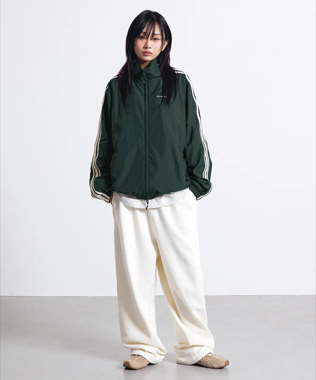 Block Track Windbreaker