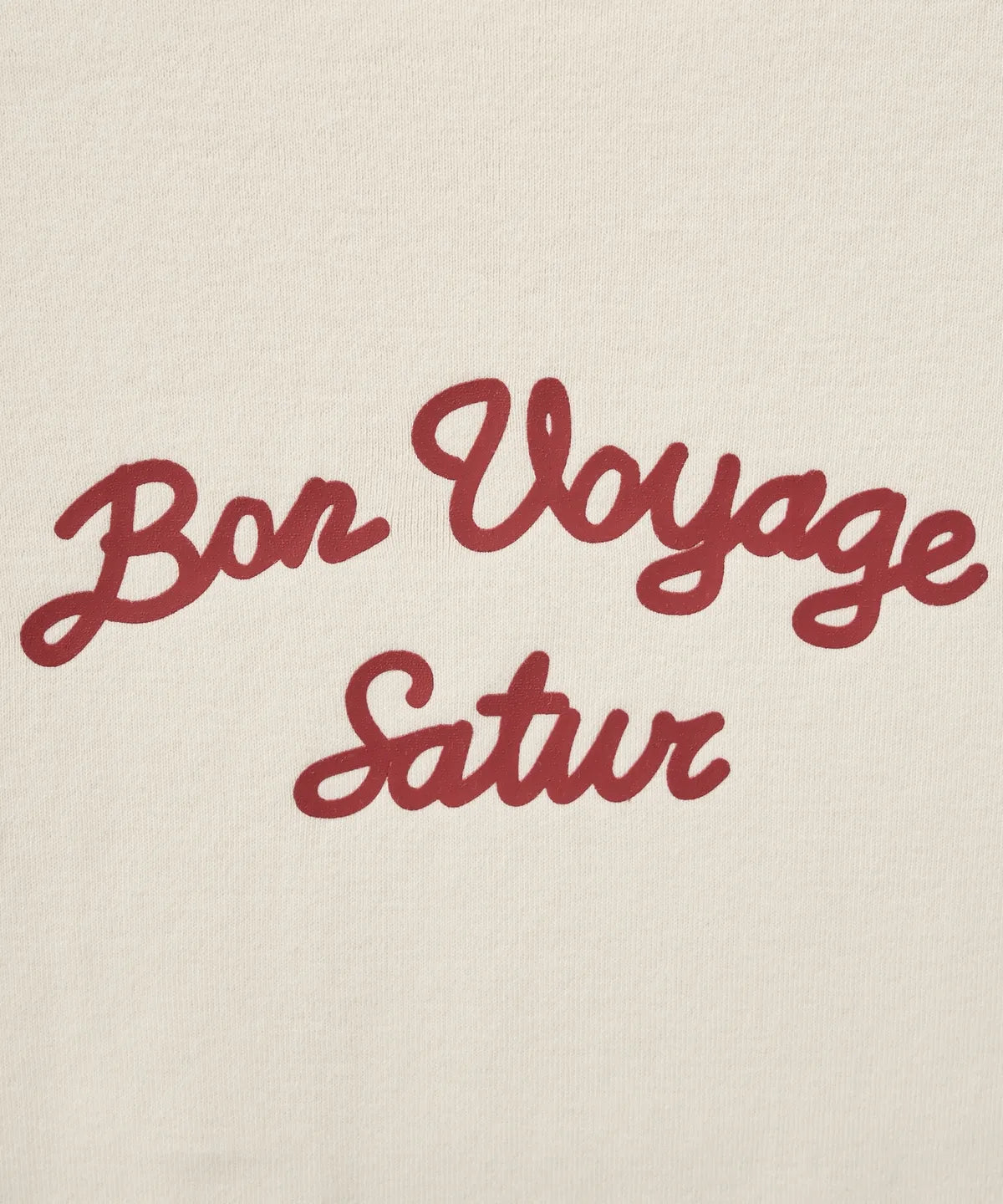 Bon Voyage Slim Fit Crop T-Shirt