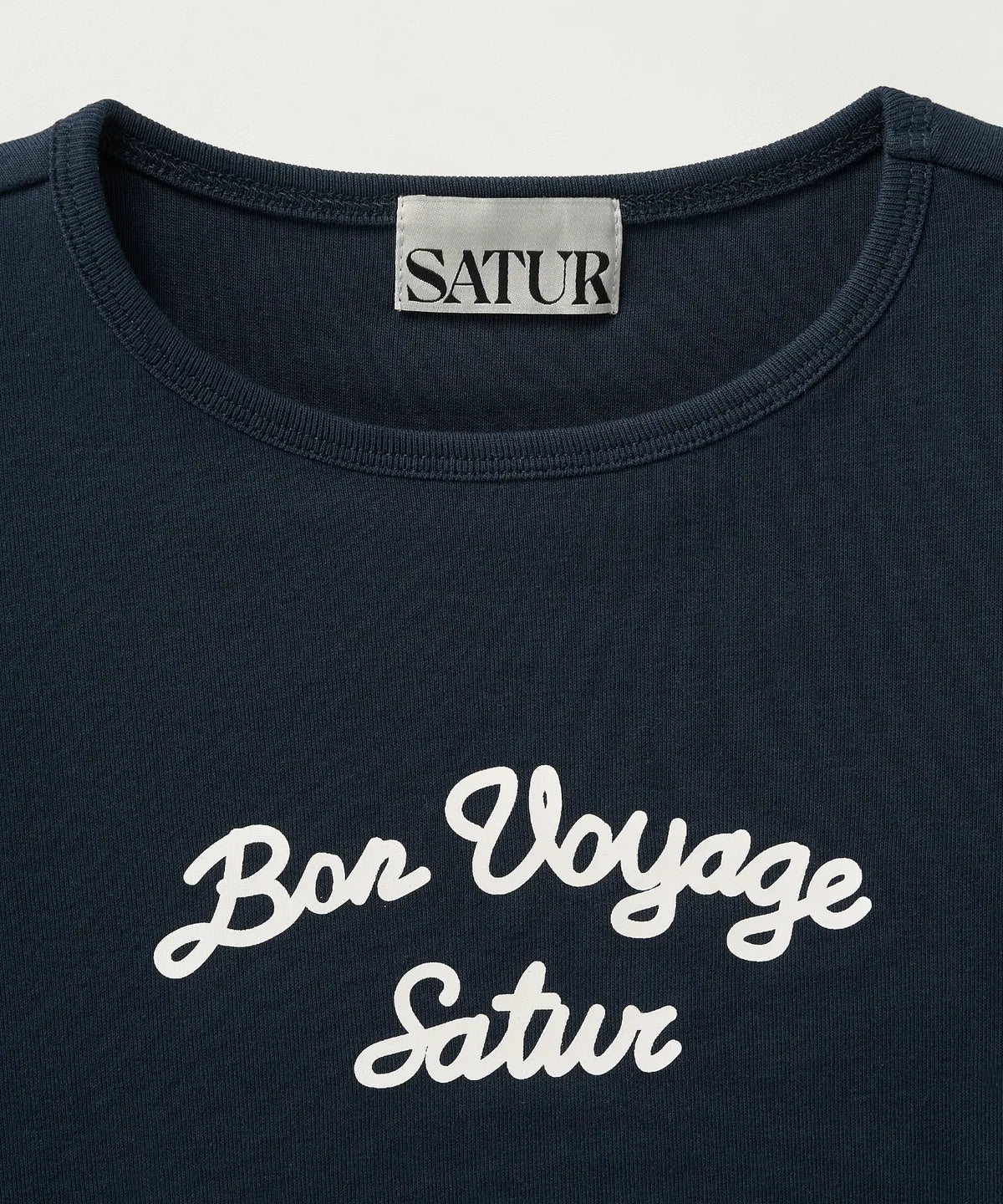 Bon Voyage Slim Fit Crop T-Shirt