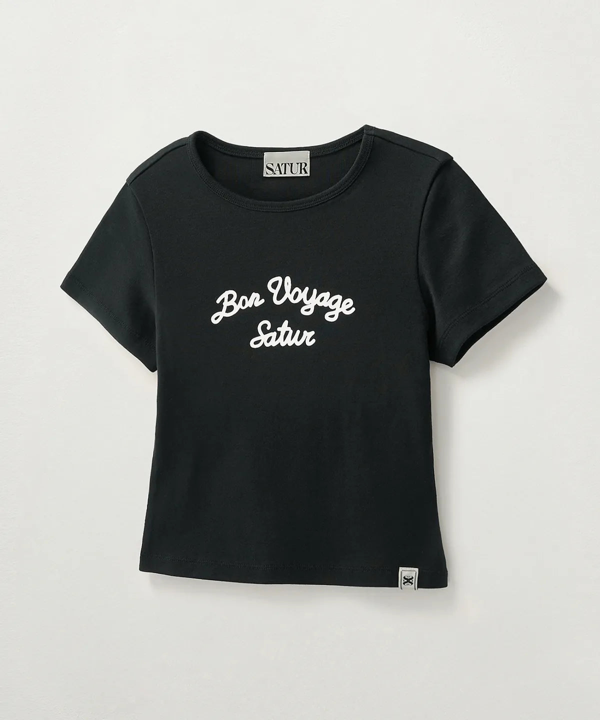 Bon Voyage Slim Fit Crop T-Shirt