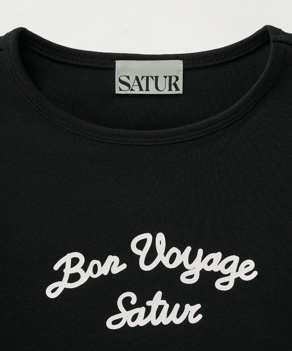 Bon Voyage Slim Fit Crop T-Shirt