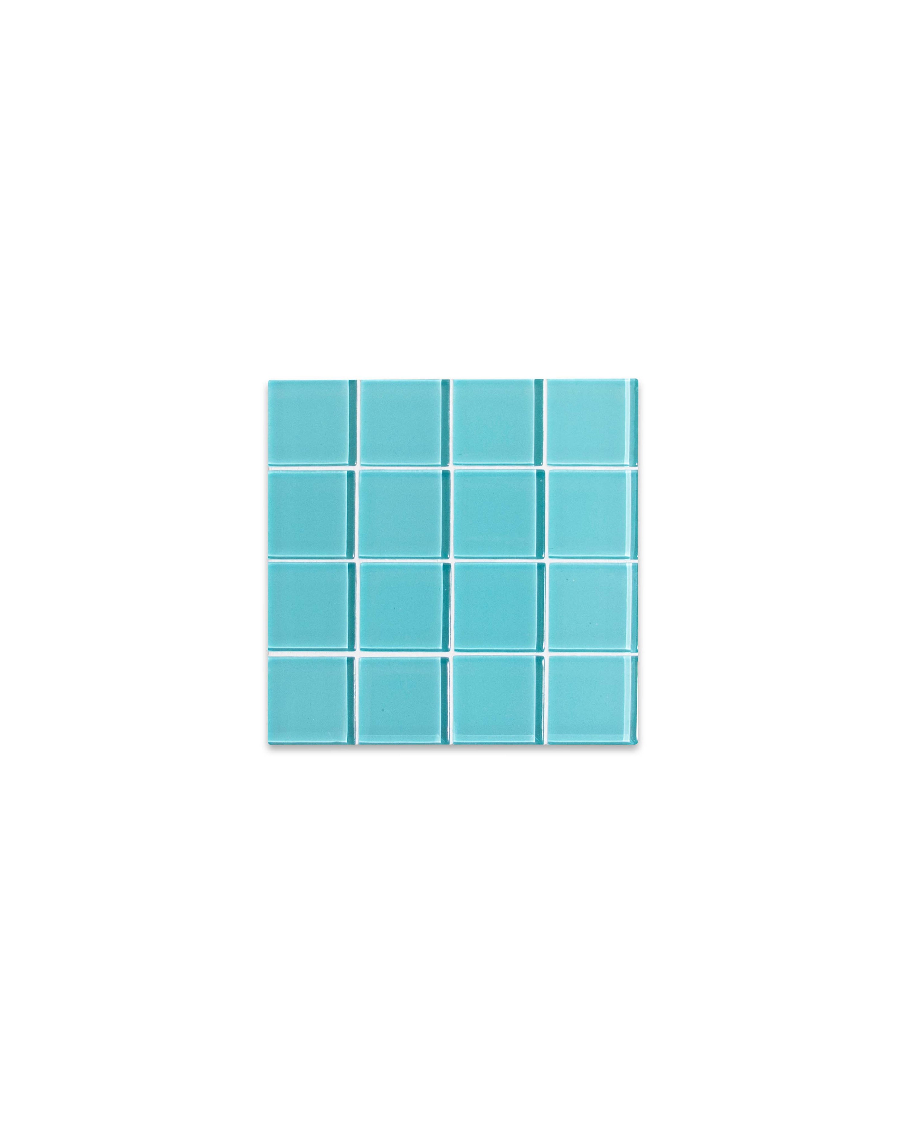 GLASS TILE COASTER - Breakfast at Tiffany's