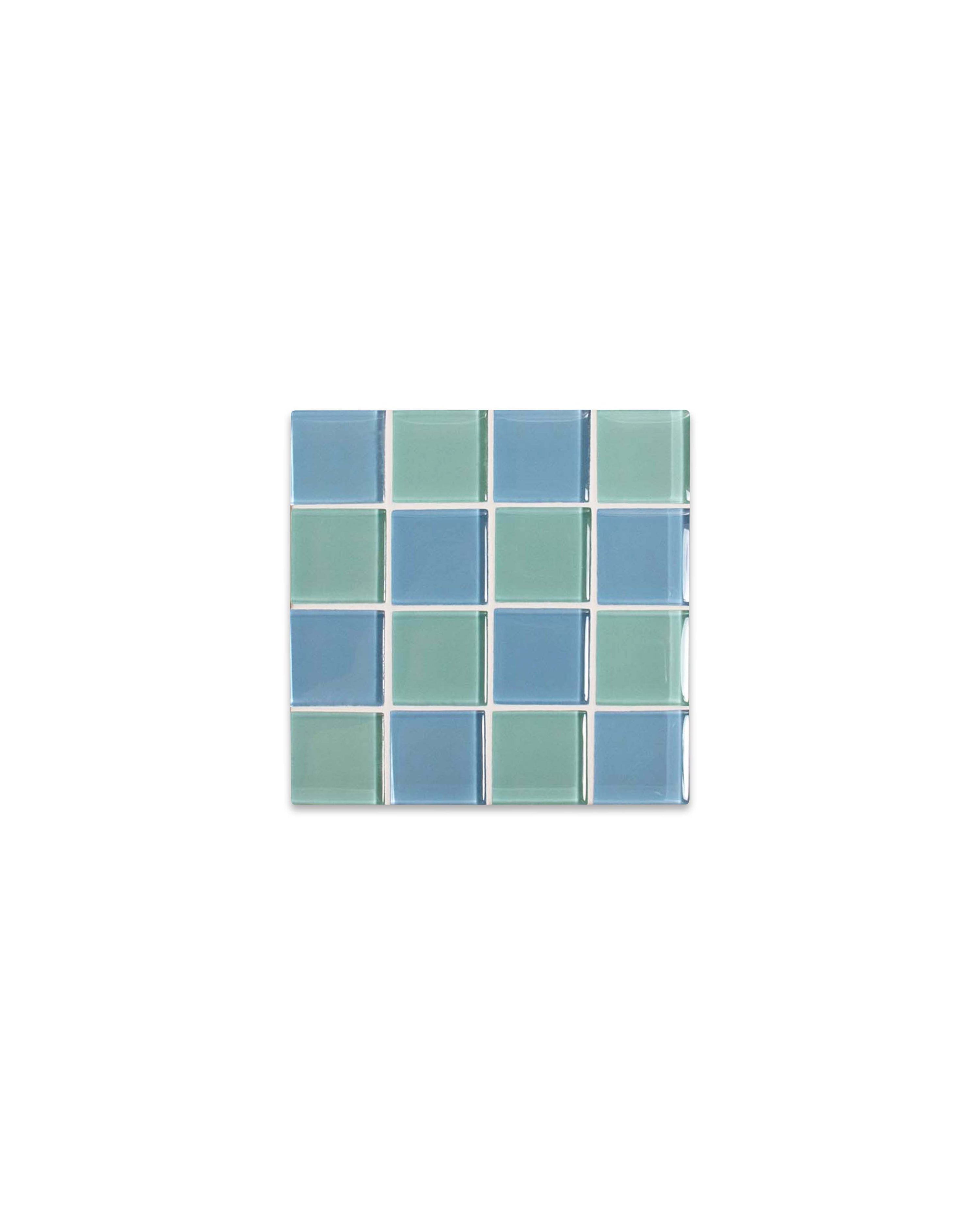 GLASS TILE COASTER - Summer Dream