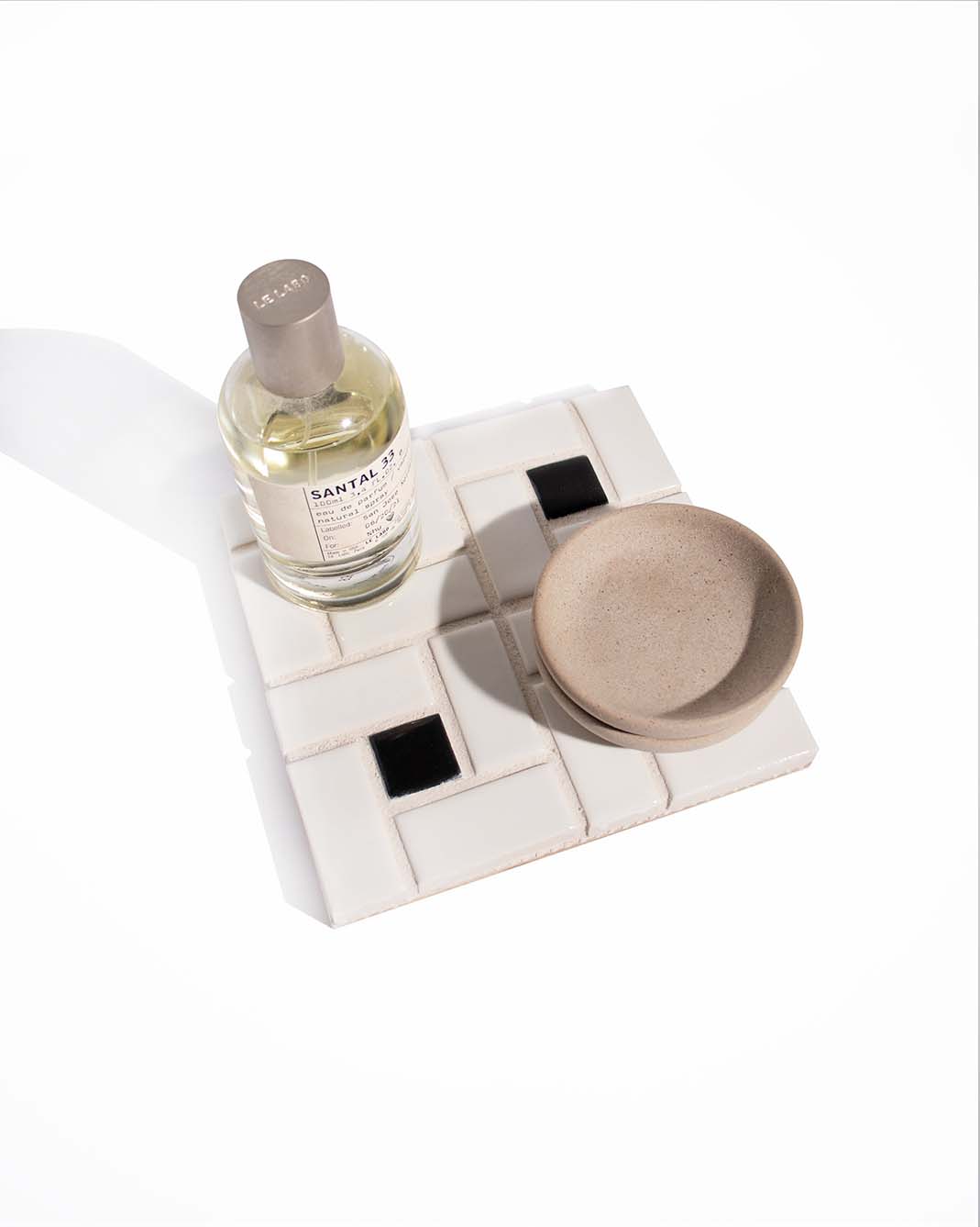 PORCELAIN TRIVET - Black