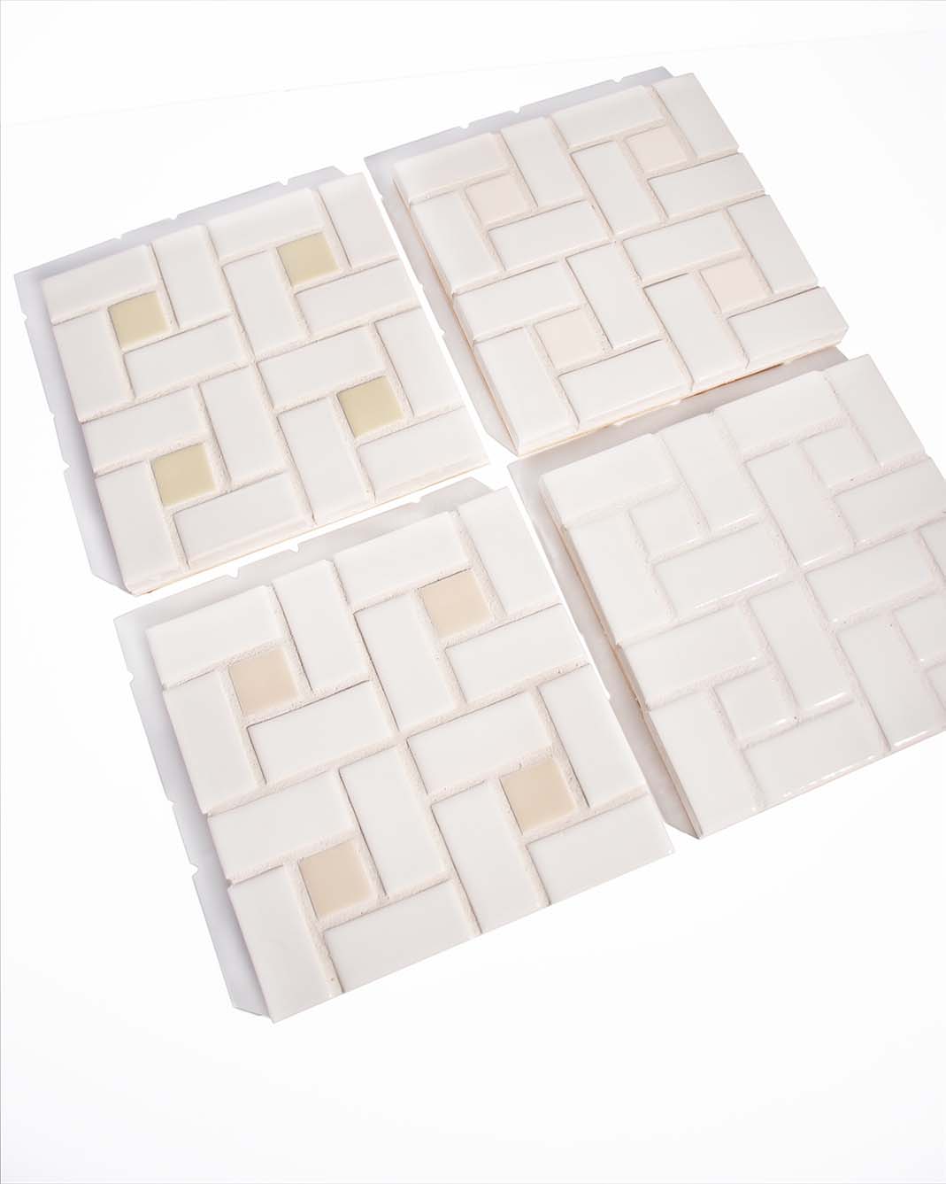 PORCELAIN TRIVET - Sea Mist