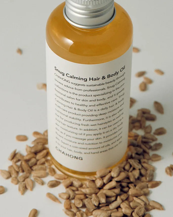CHAHONG Snug Calming Hair and Body Oil 500ml