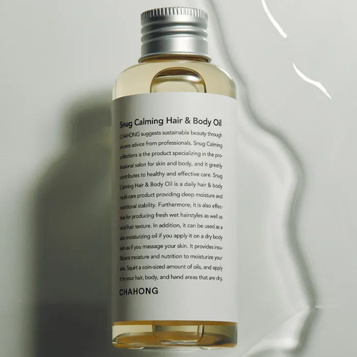 CHAHONG Snug Calming Hair and Body Oil 500ml