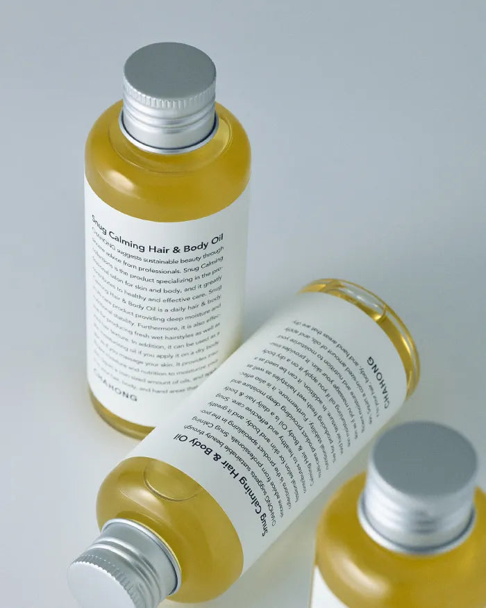CHAHONG Snug Calming Hair and Body Oil 500ml