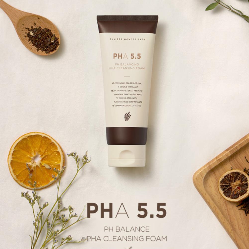 CHOSUNGAH BEAUTY Mildly acidic PHA Cleansing Foam 130ml - KBEAUTY X