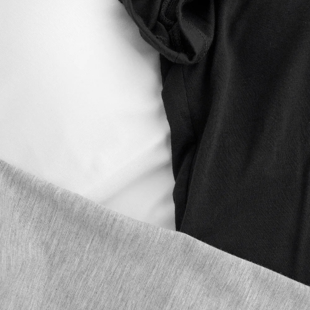 Cap-built modal inner short sleeve t-shirt