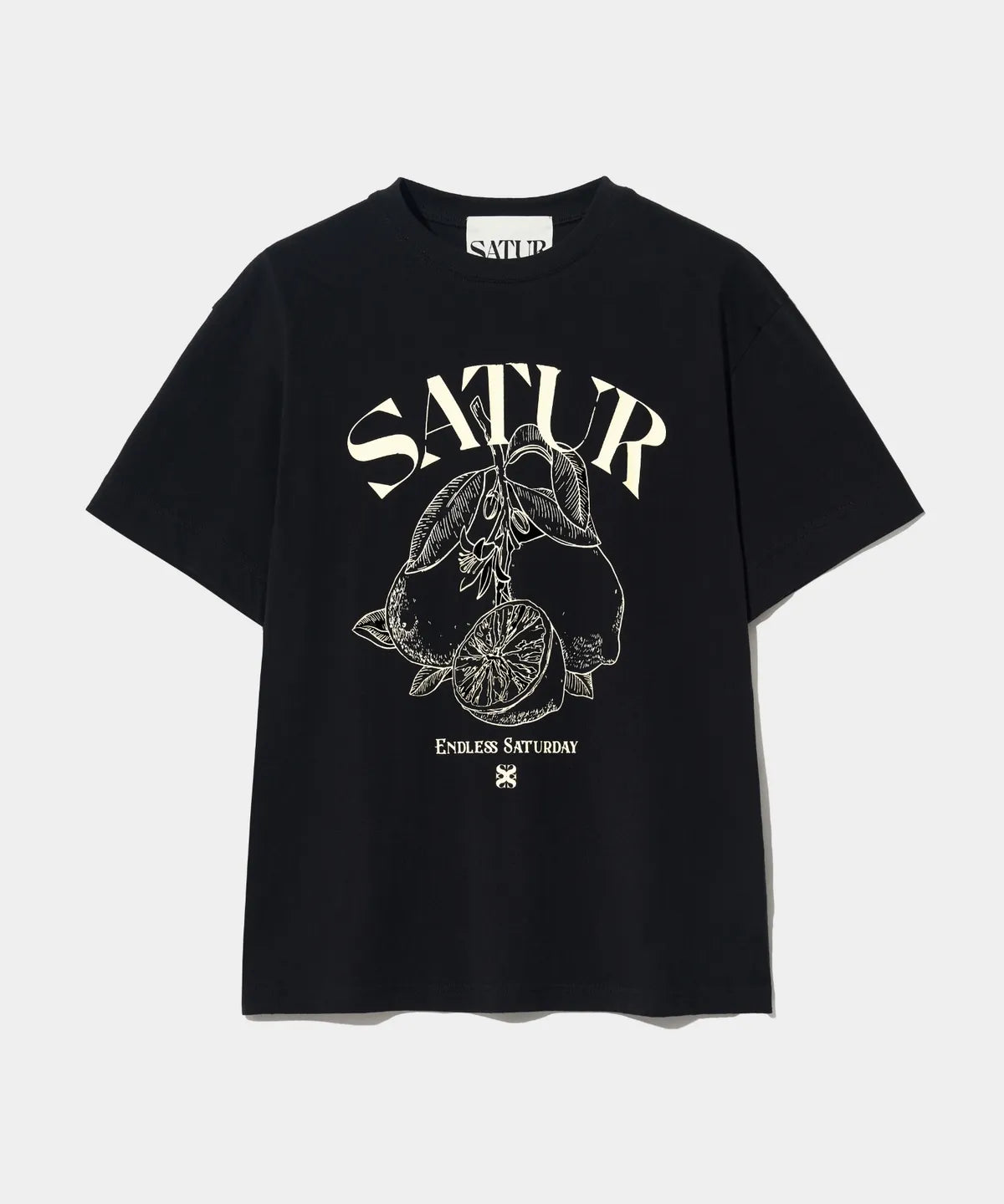 Capri Citron Drawing Summer Graphic Short Sleeve T-Shirt