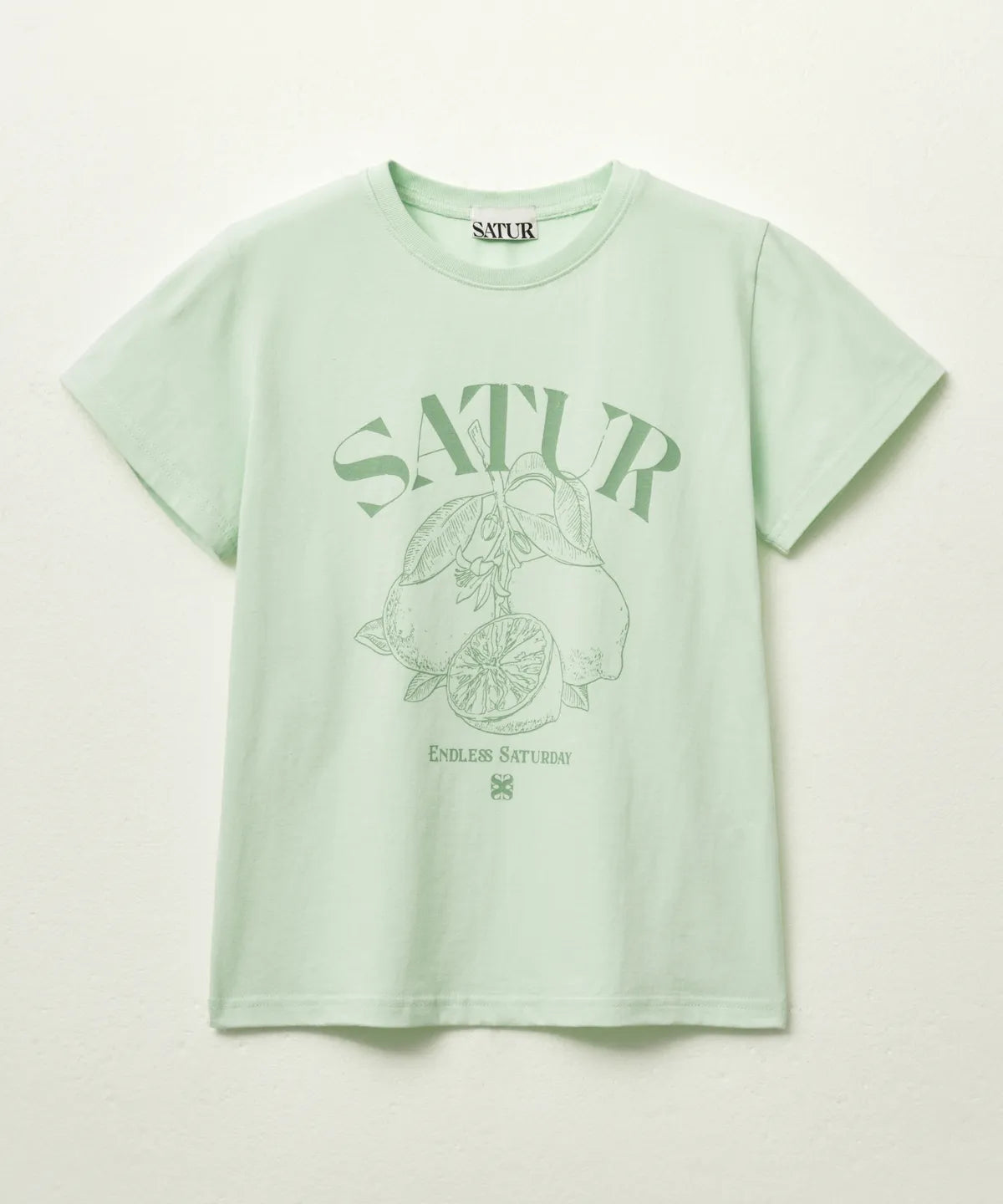 Capri Citron Drawing Summer Graphic Short Sleeve T-Shirt