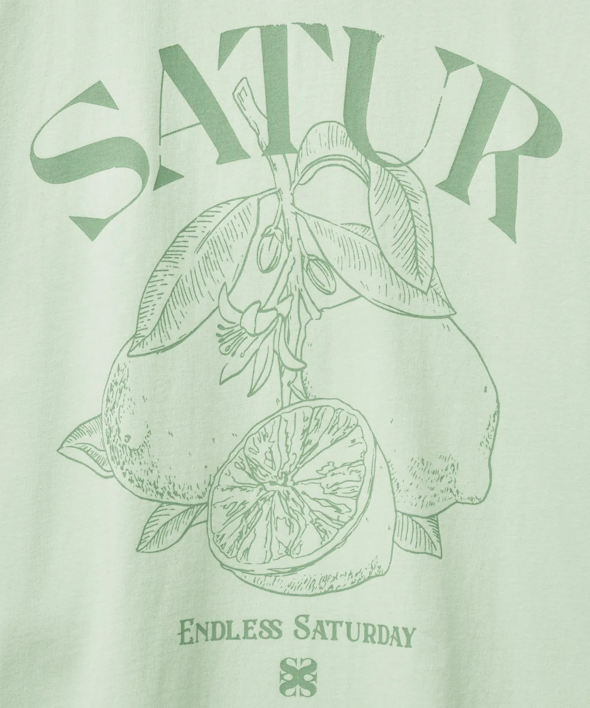 Capri Citron Drawing Summer Graphic Short Sleeve T-Shirt
