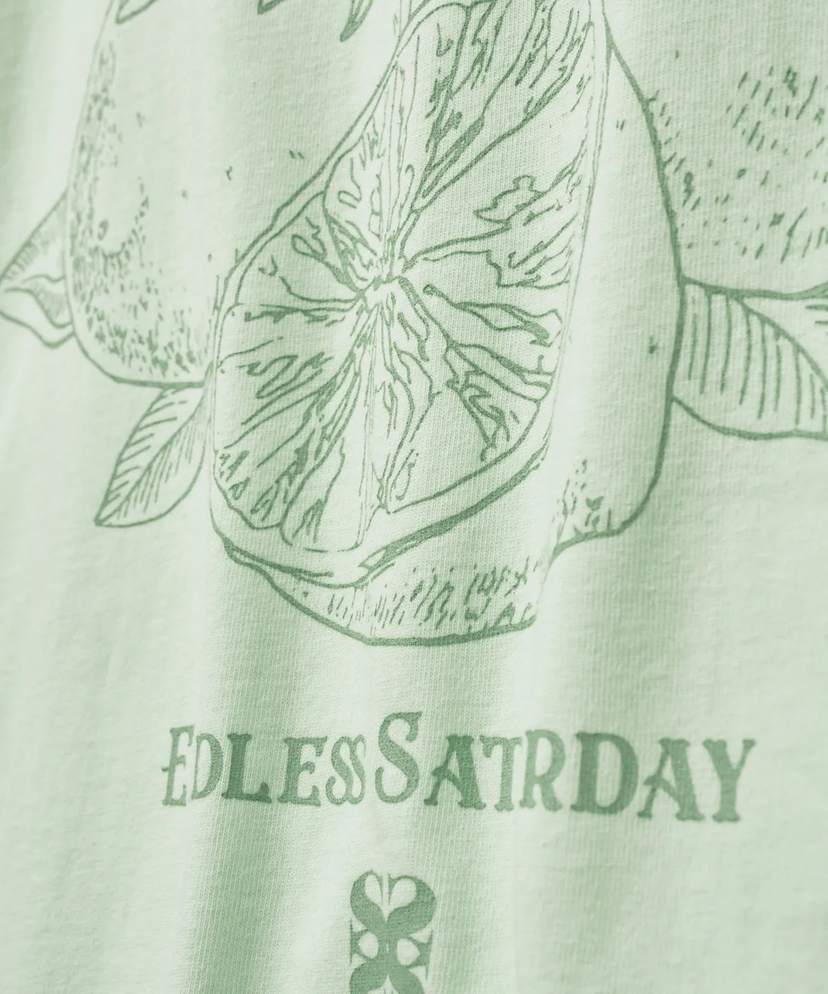 Capri Citron Drawing Summer Graphic Short Sleeve T-Shirt