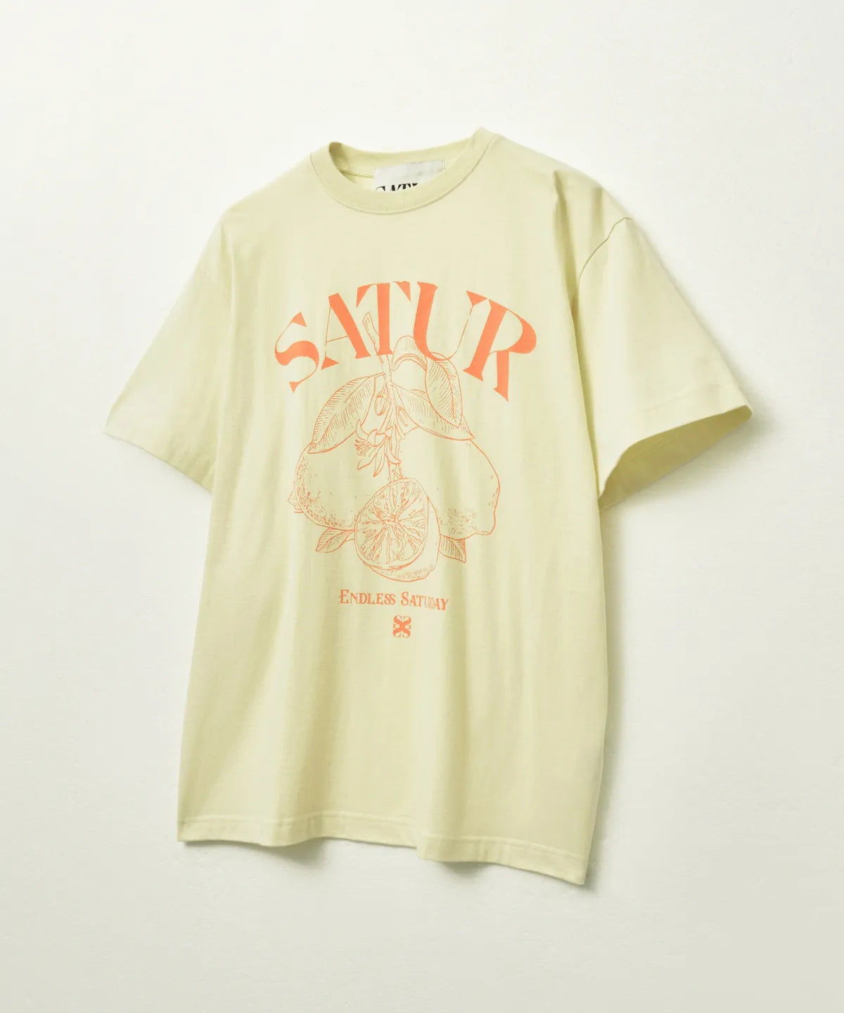 Capri Citron Drawing Summer Graphic Short Sleeve T-Shirt
