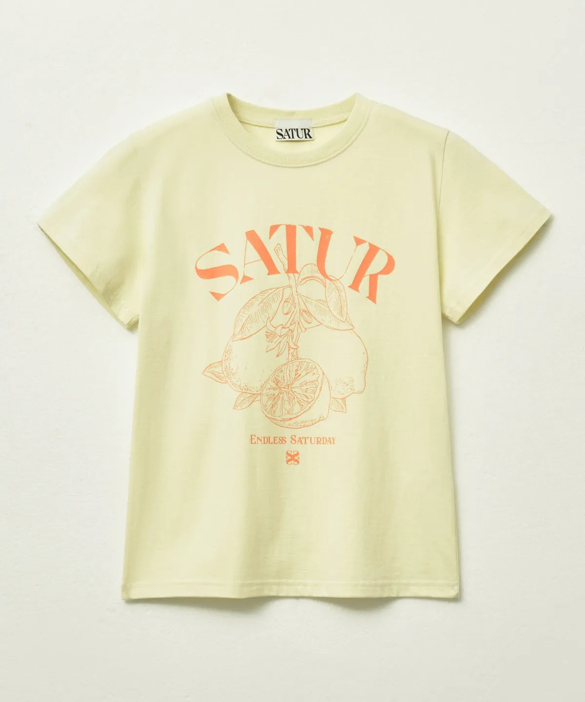 Capri Citron Drawing Summer Graphic Short Sleeve T-Shirt