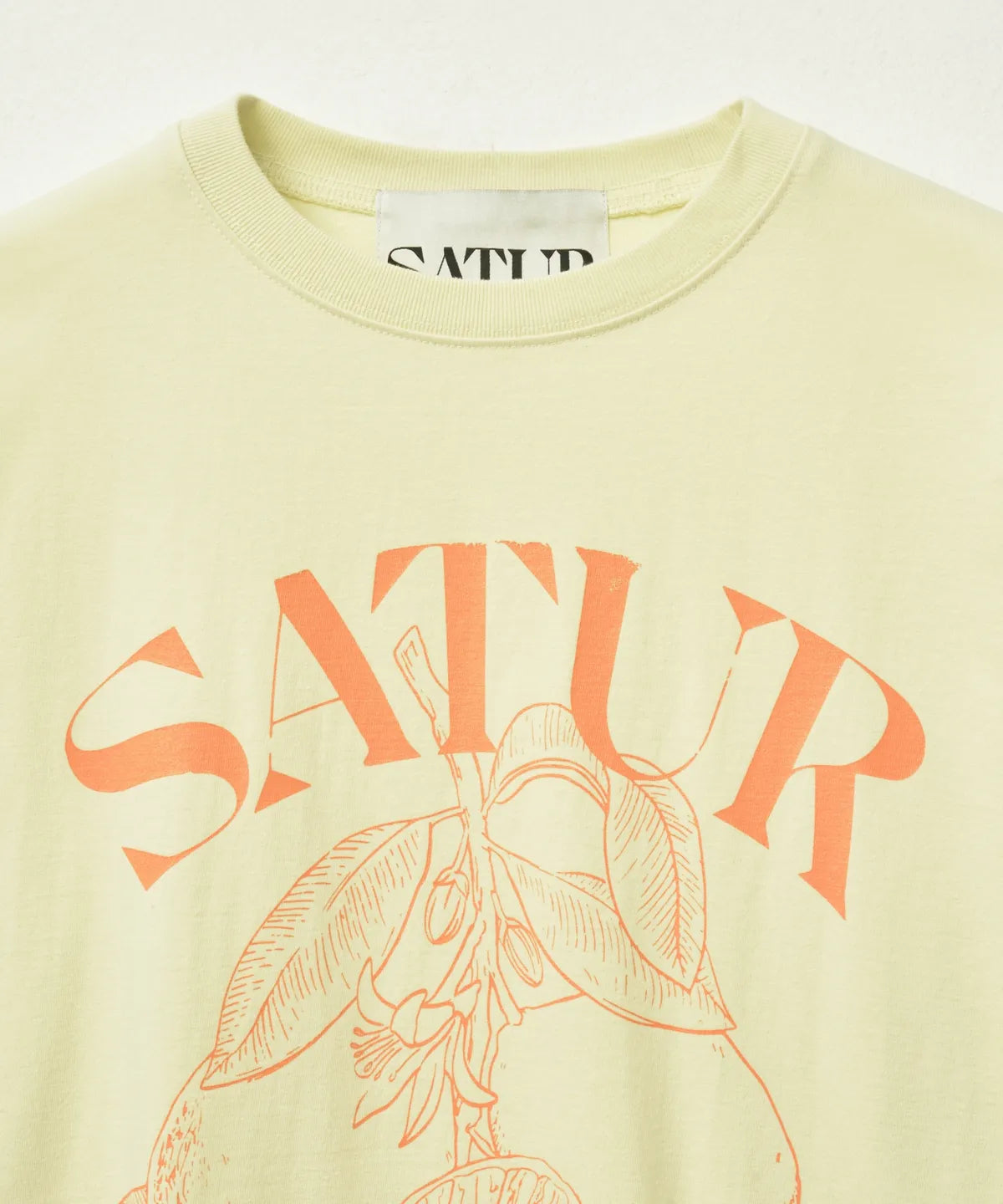 Capri Citron Drawing Summer Graphic Short Sleeve T-Shirt