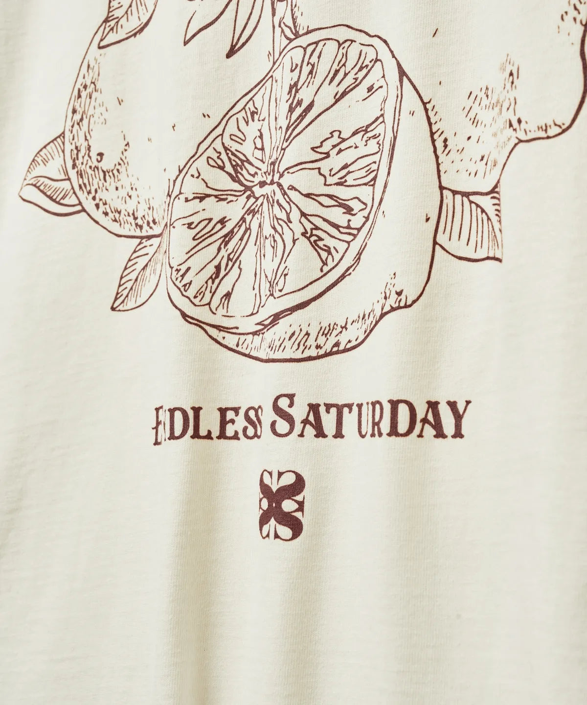 Capri Citron Drawing Summer Graphic Short Sleeve T-Shirt