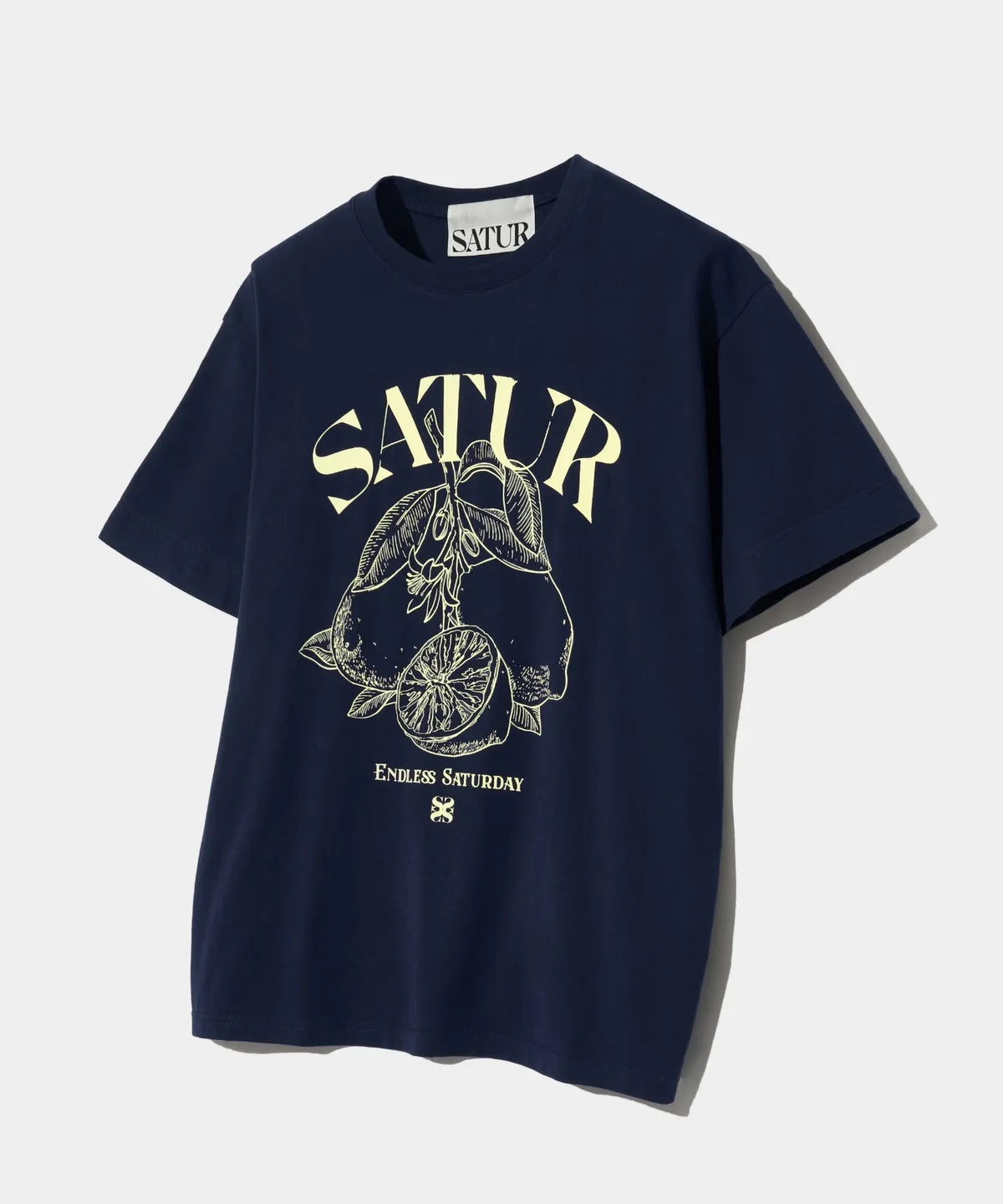 Capri Citron Drawing Summer Graphic Short Sleeve T-Shirt