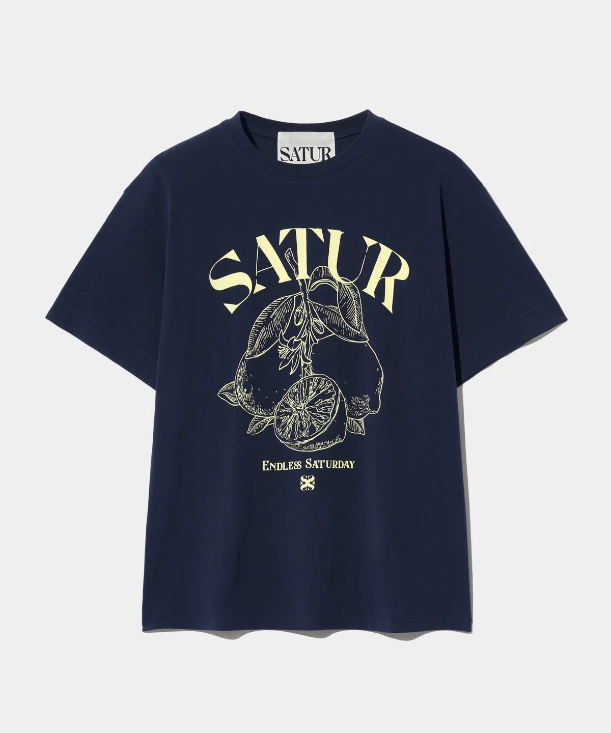 Capri Citron Drawing Summer Graphic Short Sleeve T-Shirt