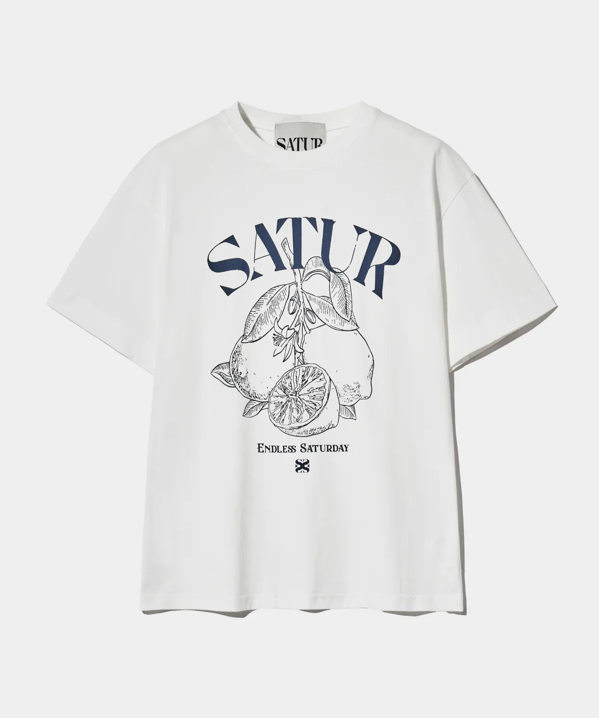 Capri Citron Drawing Summer Graphic Short Sleeve T-Shirt