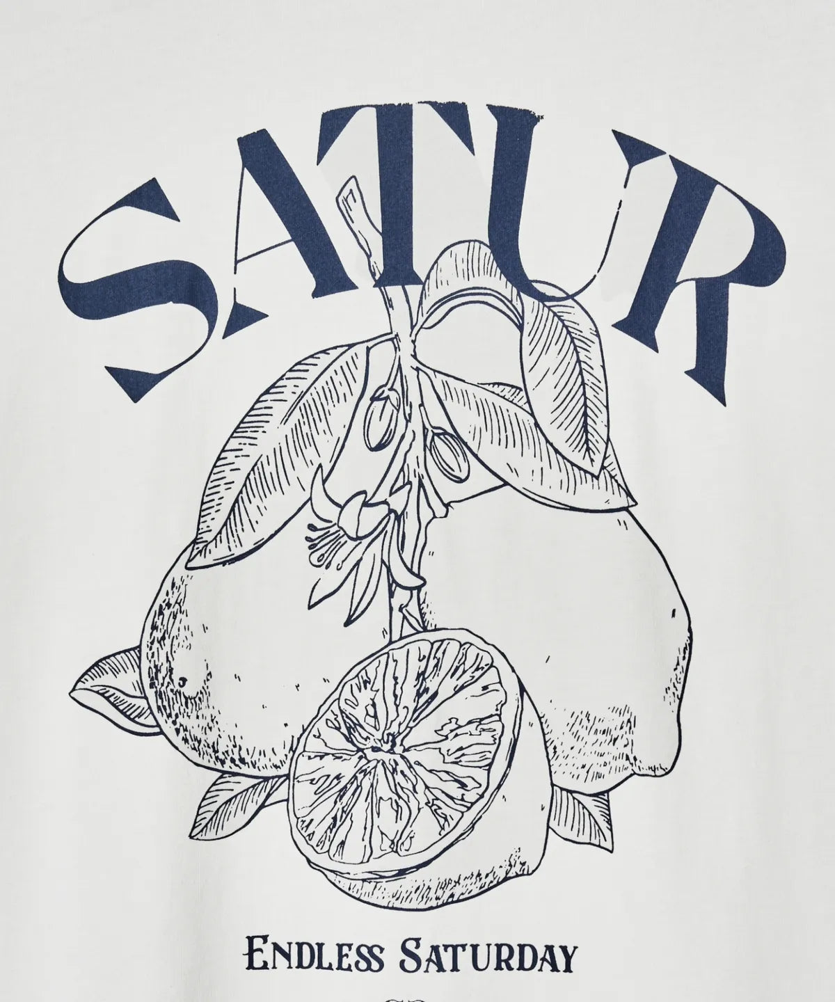 Capri Citron Drawing Summer Graphic Short Sleeve T-Shirt