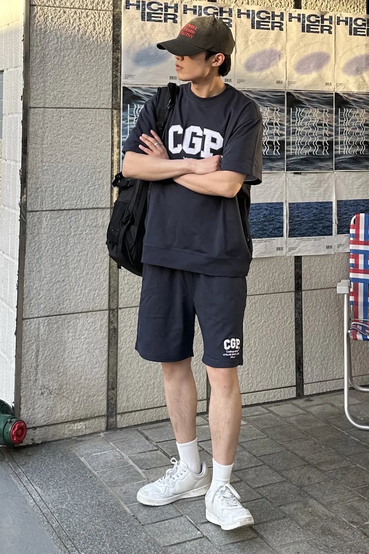 Cgp Arch Logo Short Sleeve Crewneck